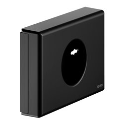 Keuco Hygienebeutel-Spender schwarz matt, ABS-Kunststoff