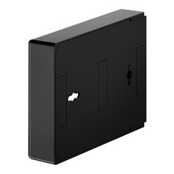 Keuco Hygienebeutel-Spender schwarz matt, ABS-Kunststoff