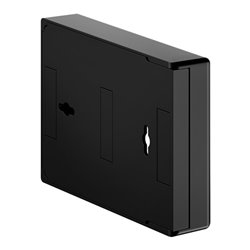 Keuco Hygienebeutel-Spender schwarz matt, ABS-Kunststoff