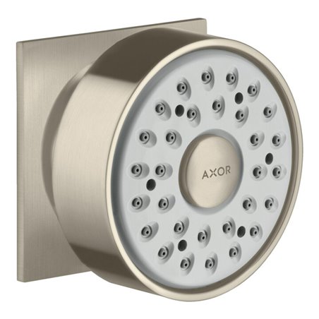 hansgrohe Seitenbrause Axor eck Ros., schwenkb., 1j, brushed nickel