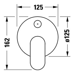 Duravit Fertigmontageset Wave UP-WA.-EHM, Umst m aut. Rückst, b geb.