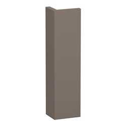 Duravit Korpusblende L-Cube 40x2-10x1,6cm, basalt matt