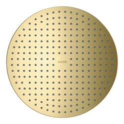 hansgrohe Kopfbrause 300 2jet Axor Decke, UP-Installation, brushed brass