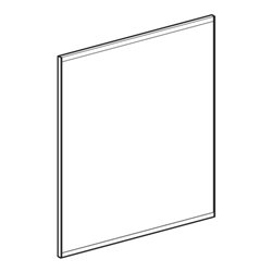 Geberit Lichtspiegel Option Plus 60x70cm, Alu elox., dir./ind. Beleucht.