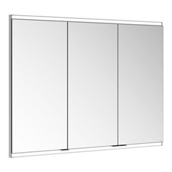 Keuco Spiegelschrank Royal Modular 2.0 1050x700x160mm, o. Steckd., WE, 3-türig