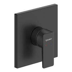 Duravit Fertigmontageset Manhattan UP-Brause-Einhebelmischer, schwarz matt