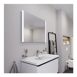 Duravit Lichtspiegel Good 100x70x3,4cm, 22 W, LED, weiß