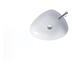 Duravit Aufsatzwaschbecken Cape Cod 50x40,5cm, o. HL, ÜL, Hahnlochbank, Weiß