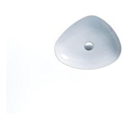 Duravit Aufsatzwaschbecken Cape Cod 50x40,5cm, o. HL, ÜL, Hahnlochbank, Weiß