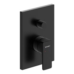 Duravit Fertigmontageset Manhattan UP-WA.-EHM, Umst m aut. Rückst, sw ma