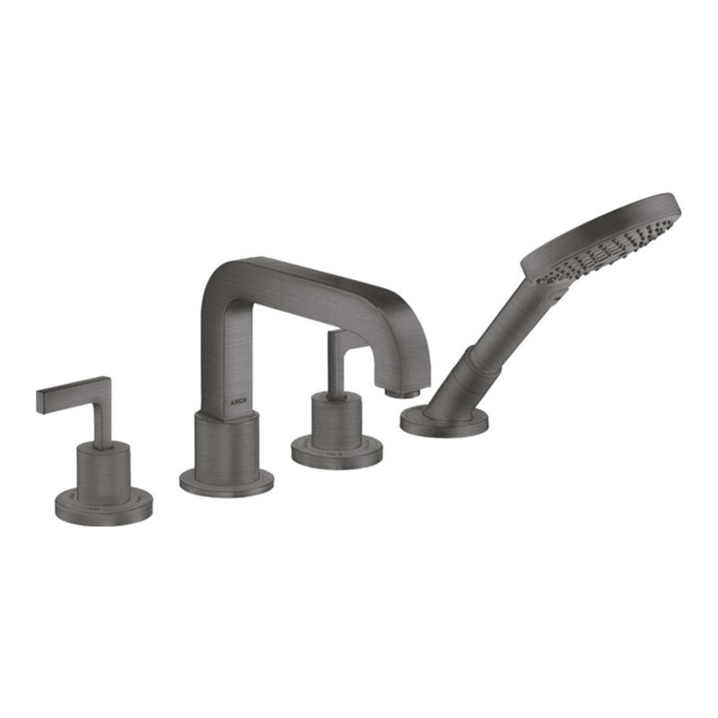 hansgrohe Fertigmontageset Axor Citterio 4-L-BW-Rand-Arm, m HG, brush. bla vc