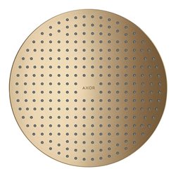 hansgrohe Kopfbrause 300 2jet Axor Decke, UP-Installation, brushed bronze