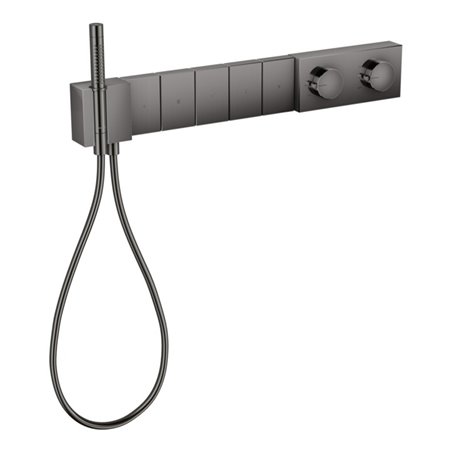 hansgrohe Fertigset Select Axor Edge UP-Thermostat, 5 Verb, Dia.Schl, pol. bla vc