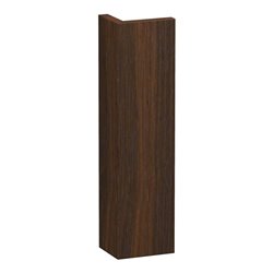 Duravit Korpusblende L-Cube 40x2-10x1,6cm, nussbaum gebürstet