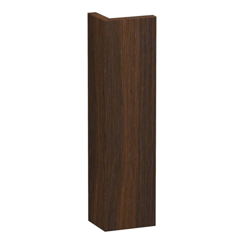 Duravit Korpusblende L-Cube 40x2-10x1,6cm, nussbaum gebürstet