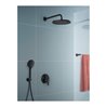 Duravit Fertigset UP-Brause-Einhebelmischer D-Code Keramikmisch., rd, m Umst., schwarz matt