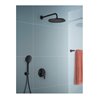 Duravit Fertigset UP-Brause-Einhebelmischer D-Code Keramikmisch., rd, m Umst., schwarz matt