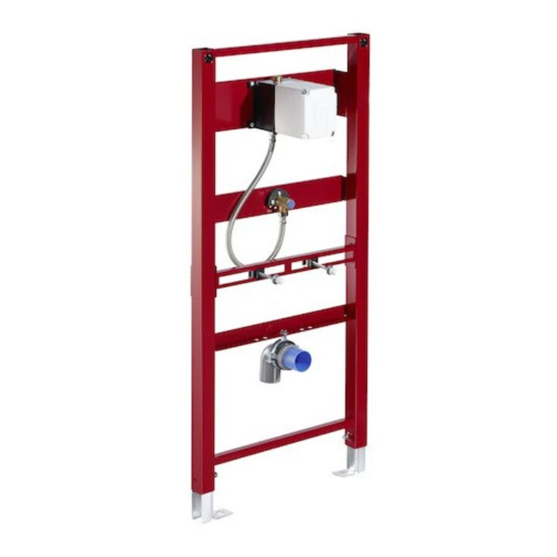 Schell Urinal-Montagemodul MONTUS Com II 1150mm, m Urinal Wandeinbau-Spülarmatur