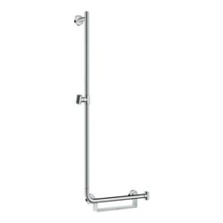 hansgrohe Brausestange Unica Comfort 1100mm, weiß/chrom, links