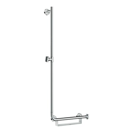 hansgrohe Brausestange Unica Comfort 1100mm, weiß/chrom, links
