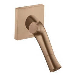 hansgrohe Fertigset Axor Starck Organic UP-2-Gr-WT-Arm., Ausl 187mm, b r gol