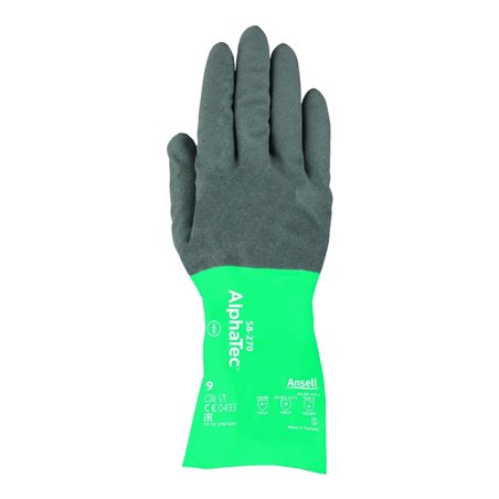 Ansell Handschuh AlphaTec 58-270, schwarz/grün