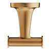 Duravit Handtuchhaken Starck T 6x7,6cm, doppelt, Bronze gebürstet