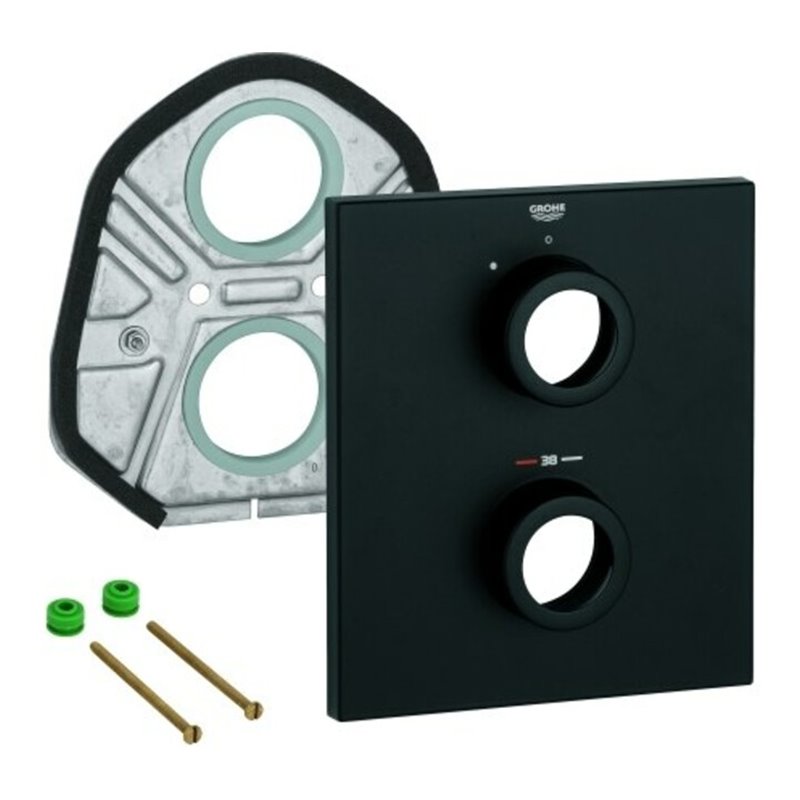 Grohe Rosette 47829 velvet black velvet black