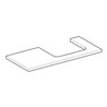 Geberit Waschtisch-Platte One 105x3x47cm, w/lack. ma, Ausschn rechts