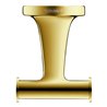 Duravit Handtuchhaken Starck T 6x7,6cm, doppelt, Gold poliert