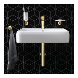 Duravit Handtuchhaken Starck T 6x7,6cm, doppelt, Gold poliert