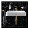 Duravit Handtuchhaken Starck T 6x7,6cm, doppelt, Gold poliert