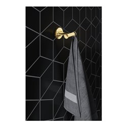 Duravit Handtuchhaken Starck T 6x7,6cm, doppelt, Gold poliert