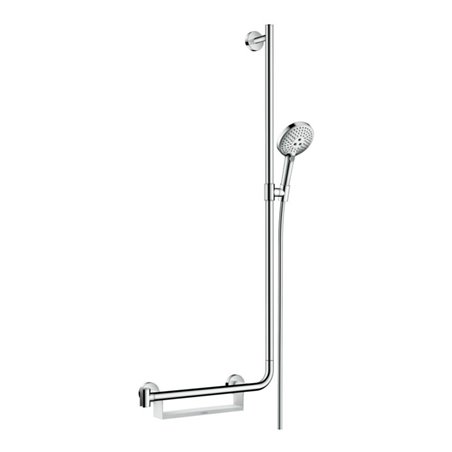 hansgrohe Brause-Set Raindance Select S 3jet, re, Mindestfließdruck 1,5 b, chrom