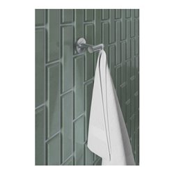 Duravit Handtuchhaken Starck T 6x7,6cm, doppelt, Edelstahl gebürstet