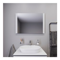 Duravit Lichtspiegel Better 100x70x3,4cm, 22 W, LED, weiß