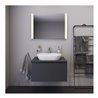 Duravit Lichtspiegel Better 100x70x3,4cm, 22 W, LED, weiß