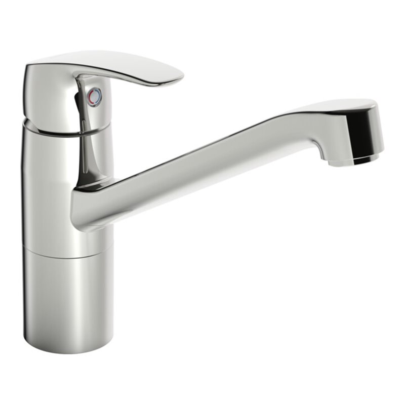 Hansa Spültisch-Einhebelmischer HANSAPINTO schwenkbar, Ausladung 213mm, chrom