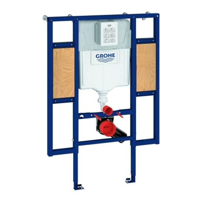 Grohe Wand-WC-Element Rapid SL m Bef f Rückenstütz./Haltegriff, BH 1,13 m