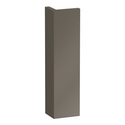 Duravit Korpusblende L-Cube 40x2-10x1,6cm, flannel grey Hochglanz