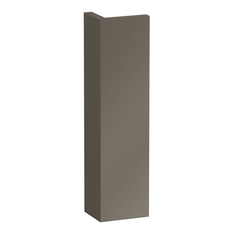 Duravit Korpusblende L-Cube 40x2-10x1,6cm, flannel grey Hochglanz