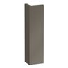 Duravit Korpusblende L-Cube 40x2-10x1,6cm, flannel grey Hochglanz