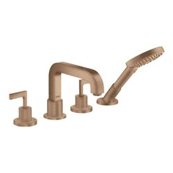 hansgrohe Fertigmontageset Axor Citterio 4-L-BW-Rand-Arm, m HG, brush. r gol