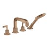 hansgrohe Fertigmontageset Axor Citterio 4-L-BW-Rand-Arm, m HG, brush. r gol
