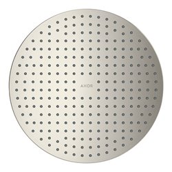 hansgrohe Kopfbrause 300 2jet Axor Decke, UP-Installation, Edelstahl-Optik