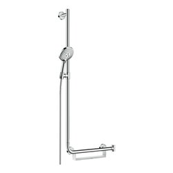 hansgrohe Brause-Set Raindance Select S 3jet, li, Mindestfließdruck 1 bar, chrom