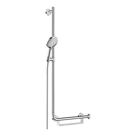 hansgrohe Brause-Set Raindance Select S 3jet, li, Mindestfließdruck 1 bar, chrom
