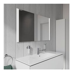 Duravit Lichtspiegel Better 120x70x3,4cm, 22 W, LED, weiß