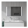 Duravit Lichtspiegel Better 120x70x3,4cm, 22 W, LED, weiß