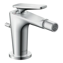 hansgrohe Bidet-Einhebelmischer Axor Citterio C o S, chr, Ausl. 113mm, Zugst. Abl.garn